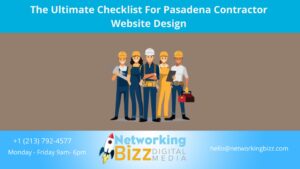 The Ultimate Checklist For Pasadena Contractor Website Design