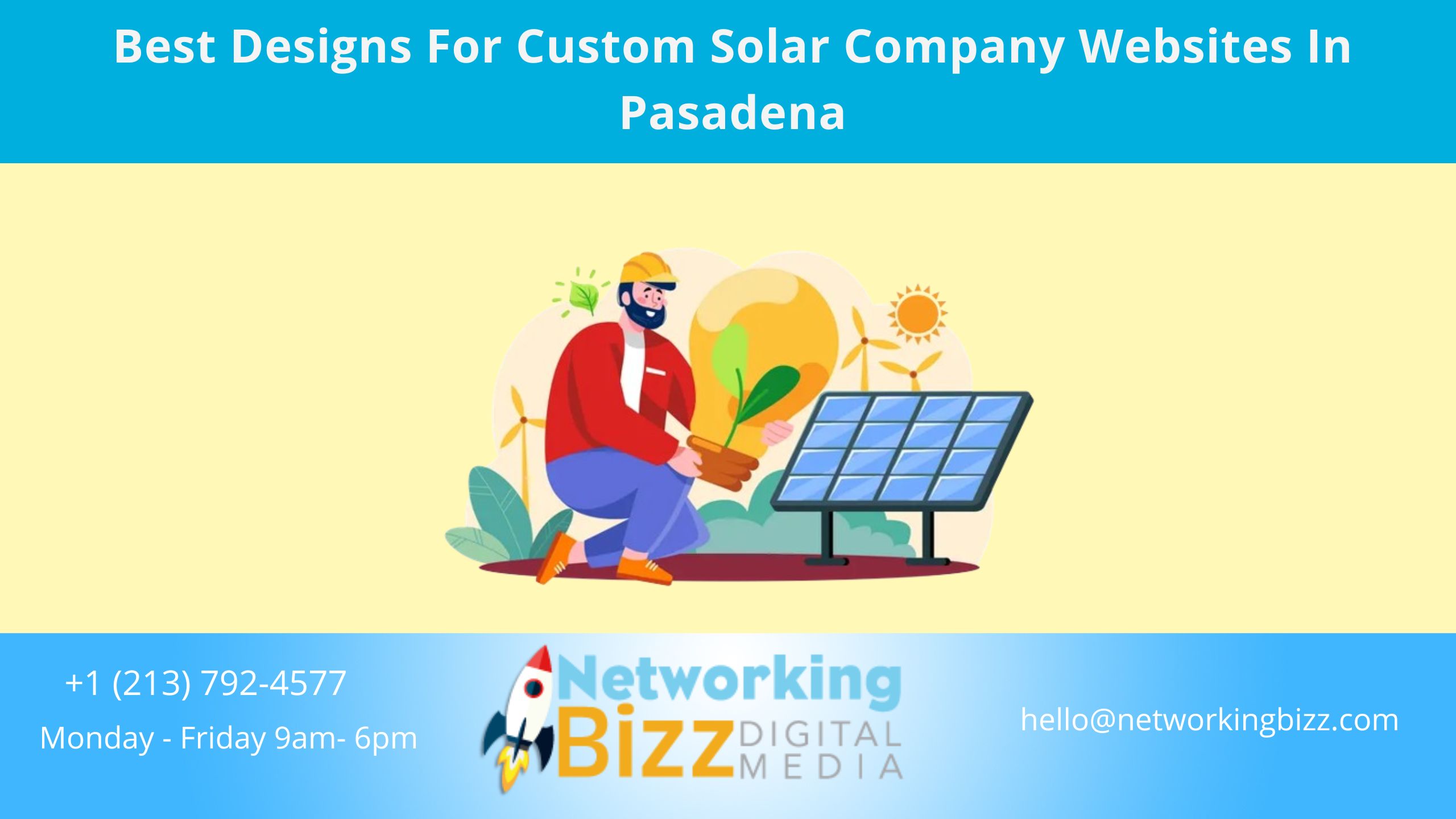 Best Designs For Custom Solar Company Websites In Pasadena