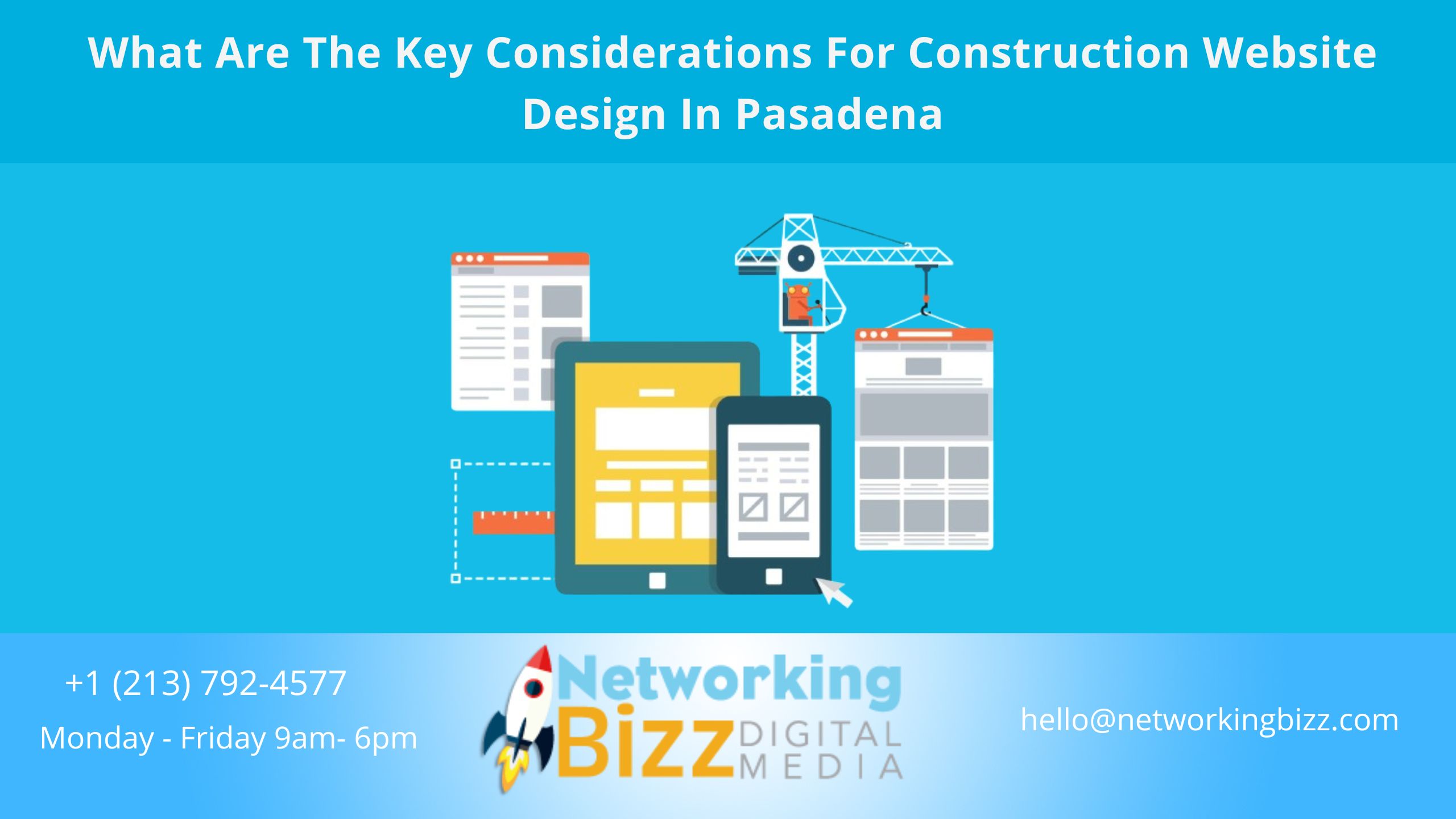 What Are The Key Considerations For Construction Website Design In Pasadena