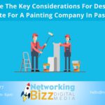 What Are The Key Considerations For Designing A Website For A Painting Company In Pasadena