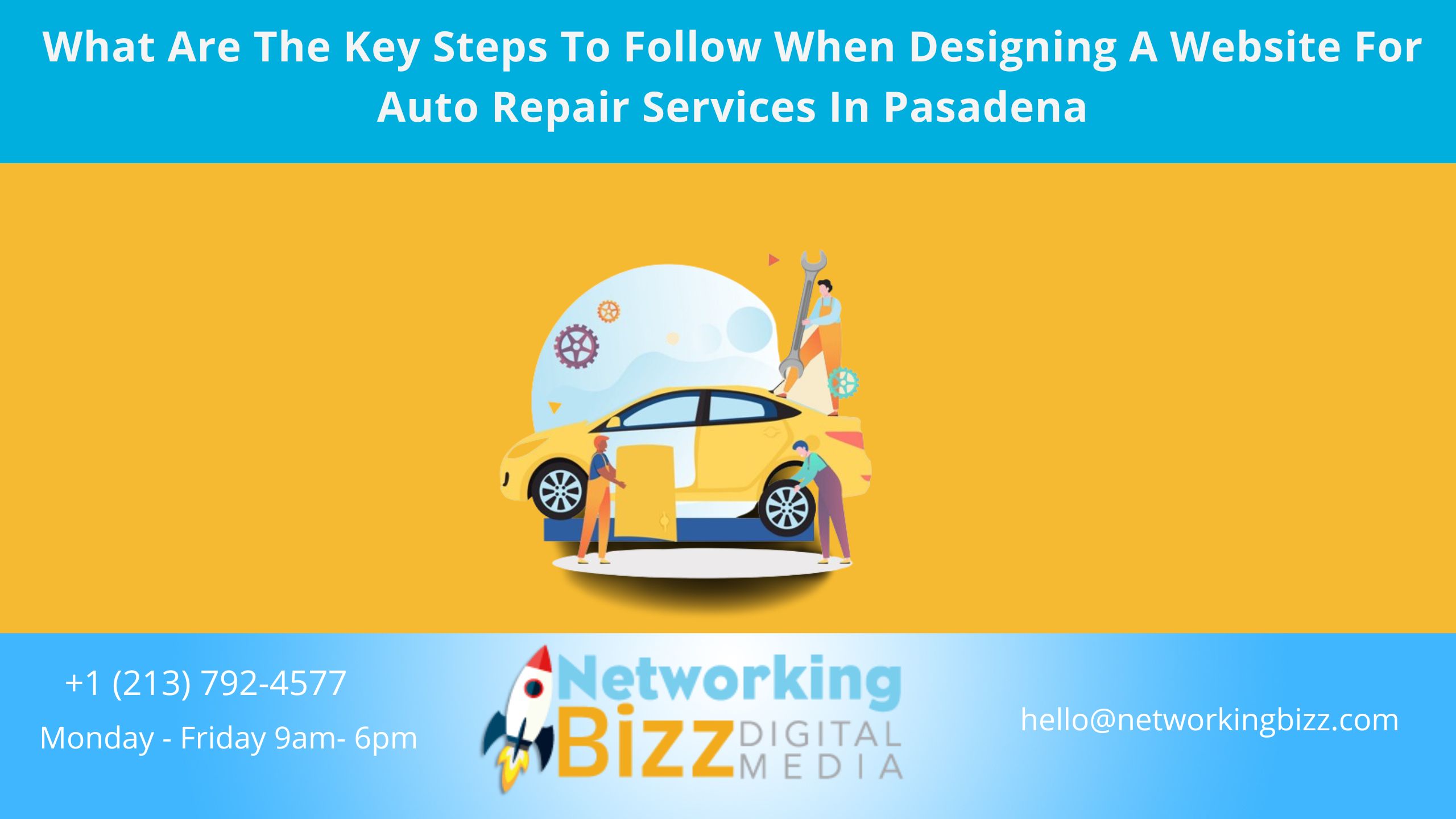 What Are The Key Steps To Follow When Designing A Website For Auto Repair Services In Pasadena